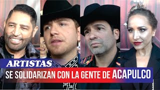 PANCHO BARRAZA, BOBBY PULIDO, EL DASA Y JESSICA DÍAZ envían mensaje alentador a la gente de Acapulco