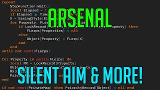 ARSENAL | HACK/SCRIPT | SILENT AIM & MORE!