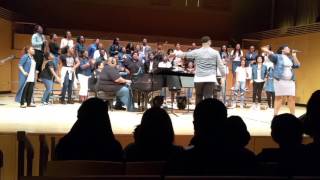 UMBC GOSPEL CHOIR 2017 SPRING CONCERT:  Let the People Praise by William Johnson / He Is Wonderful