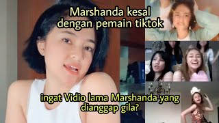 Marshanda protes dulu dibilang gila karna joged dan nyanyi sendiri? Kenapa????