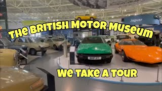 We head to the British Motor Museum