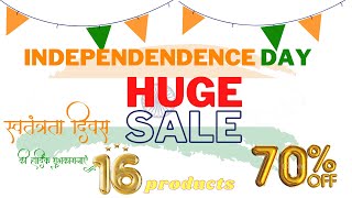 INDEPENDENCE 🇮🇳DAY Big Sale| Valid Upto 15th August Only