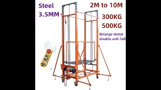 Electric Lifting Scaffold Drive Mobile Scissor Lift Tables Work Platforms Mode Steel Scaffolding