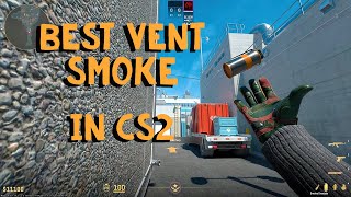 Maybe the Fastest Nuke vent smoke - cs2