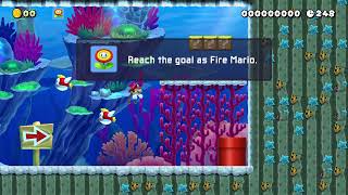 W3-4: The Darkest Ocean Super Mario Maker 2 Level Code: 3R2-PYP-L0H