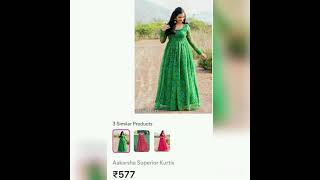 Mallu Family Kunjussz dress collection Meesho price comparison❣️