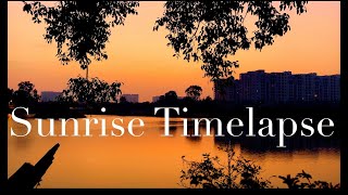 Sunrise in Bangalore, south India - Time lapse - 4K on Iphone XR