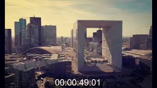 Video Stock  - Arche de la Défense