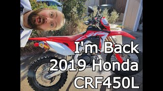 Ride to Shasta Chappie OHV on 2019 Honda CRF450L