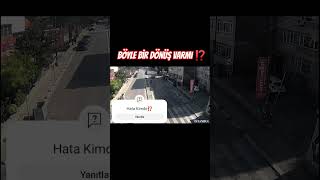 Motosiklet Kazası ‼️ Hata Kimde ⁉️ #crash #motorcycle #motovlog #keşfet