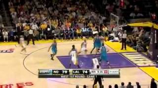 Shannon Brown Two-Handed Putback Dunk against the Hornets (April 17, 2011)