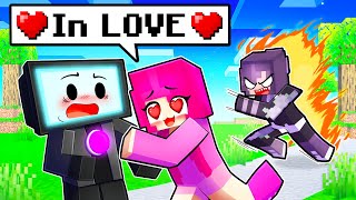 Yandere GIRL Cheated on TV MAN in Minecraft!