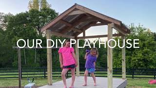 DIY Playhouse Treehouse