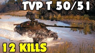 WoT | TVP T 50/51 - 8K Damage - 12 Kills - World of Tanks