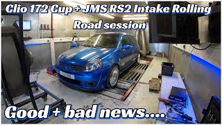 Renault Sport Clio 172 Rolling Road Day ** Good & Bad news!!!** RS2 Content