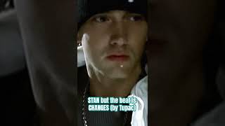 Stan but the beat is Changes #eminem #mashup #tupac #stan #2pac #eminemshorts #thedeathofslimshady