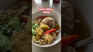 Bakso kuah pedas