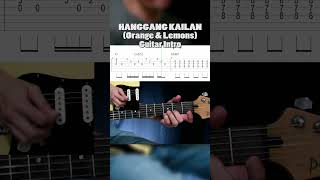 Hanggang Kailan (Orange and Lemons) guitar intro #hanggangkailan #orangeandlemons #guitarintro