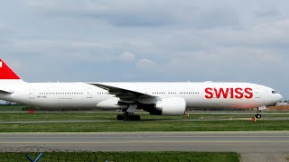 Dangerous landing of a Boeing 777 SWISS at Tangier Ibn Battouta Airport - MFS2020