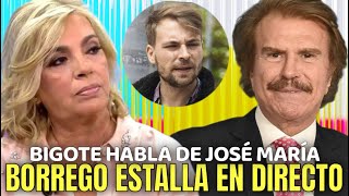 Carmen Borrego AMENAZA a Bigote Arrocet por sus declaraciones sobre José María y María Teresa Campos