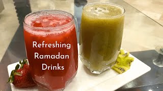 Refreshing  Strawberry & Kiwi Drink / Ramazan Special / Iftari Drinks / Sheena's Kitchen