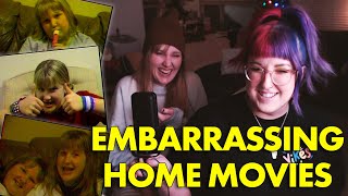 laughing at our MOST EMBARRASSING home movies