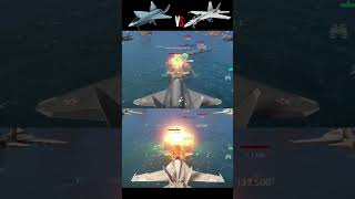 SU-75 CHECKMATE VS F/A-18E/F SUPER HORNET BURST DAMAGE COMPARING IN MODERN WARSHIPS🔥🔥🔥#shorts #viral