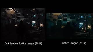 Justice league (2021) vs Justice League (2017) , batman finds flash, awesome