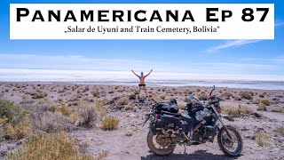 Absolute Freedom! Ride with me into the world's biggest saltflat, the Salar de Uyuni. Episode 87.