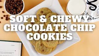 Soft & Chewy Chocolate Chip Cookies Recipe #Shorts #YTShorts