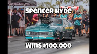 Spencer Hyde Pro Mod Cualifico #32 y Gana $100,000 World Series Of Pro Mod 2023 KB Performance