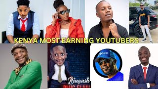 TOP KENYA-BASED YOUTUBERS 2023 | ALONG WITH THEIR ESTIMATED MONTHLY/ANNUAL EARNINGS