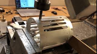 DIY 200W LED Light house CNC milling