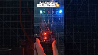 Как сделать схему шагающего светодиода вперед-назад с помощью Arduino? #arduino #arduinoproject #led