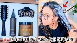 Tracee babee... this is too muchhh | Pattern Hair Treatment  + Scalp Serum first impression