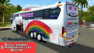 MOD BUSSID TERBARU JB3+ SHD TRONTON FULL ANIMASI FREE DOWNLOAD