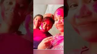 holi masti with sister 💓#mostviral #shorts #viralshorrts