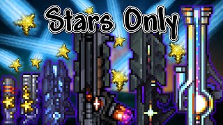 🔴LIVE - Terraria Death Master Mode but stars are my only damage.