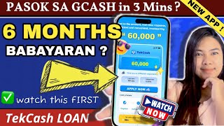 HALA! TOTOO BA? ₱60,000 AGAD PASOK SA GCASH 3minutes Lang? BAGONG LOAN APP NA TekCash: i’ll try