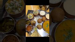 Dal Bati churma in Jaipur  #shorts #jaipur #rajasthan #dalbaati #dalbaatichurma #thali #foodvlog