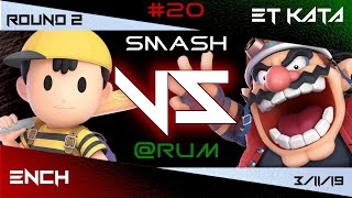 SAR20 - SSBU Round 2 - Ench (Ness) vs ET Kata (Wario)