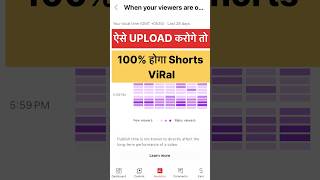 YouTube shorts viral करने का सही तरीक़ा 😱🔥 | How to upload & Viral Shorts Video #youtubeshorts