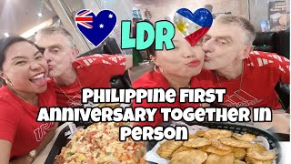 LDR - Philippine first Anniversary together in person ||Waynelyn Vlogs