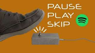 Hands-Free Pause Play Skip Stomp Switch