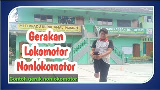 Contoh Gerak Lokomotor dan Nonlokomotor ||PJOK||