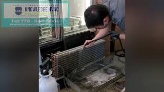 How Commercial Display Cooler Condenser Are Professionally Deep Cleaned by Knowledgehvacr