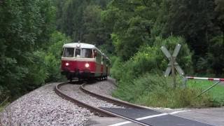 MAN-Triebwagen im Seckachtal kurz vor Trochtelfingen