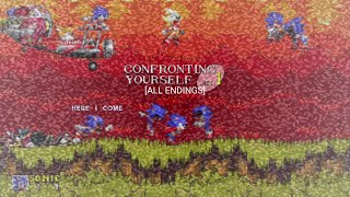 FNF SONIC.EXE: CONFRONTING YOURSELF FINAL ZONE (ALL ENDINGS)