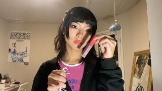 doing ur skincare and makeup -asmr (layered sounds)