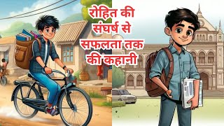 रोहित की संघर्ष से सफलता की कहानी | Success Sotry | Motivational Story in Hindi #kidstory #kahaniya